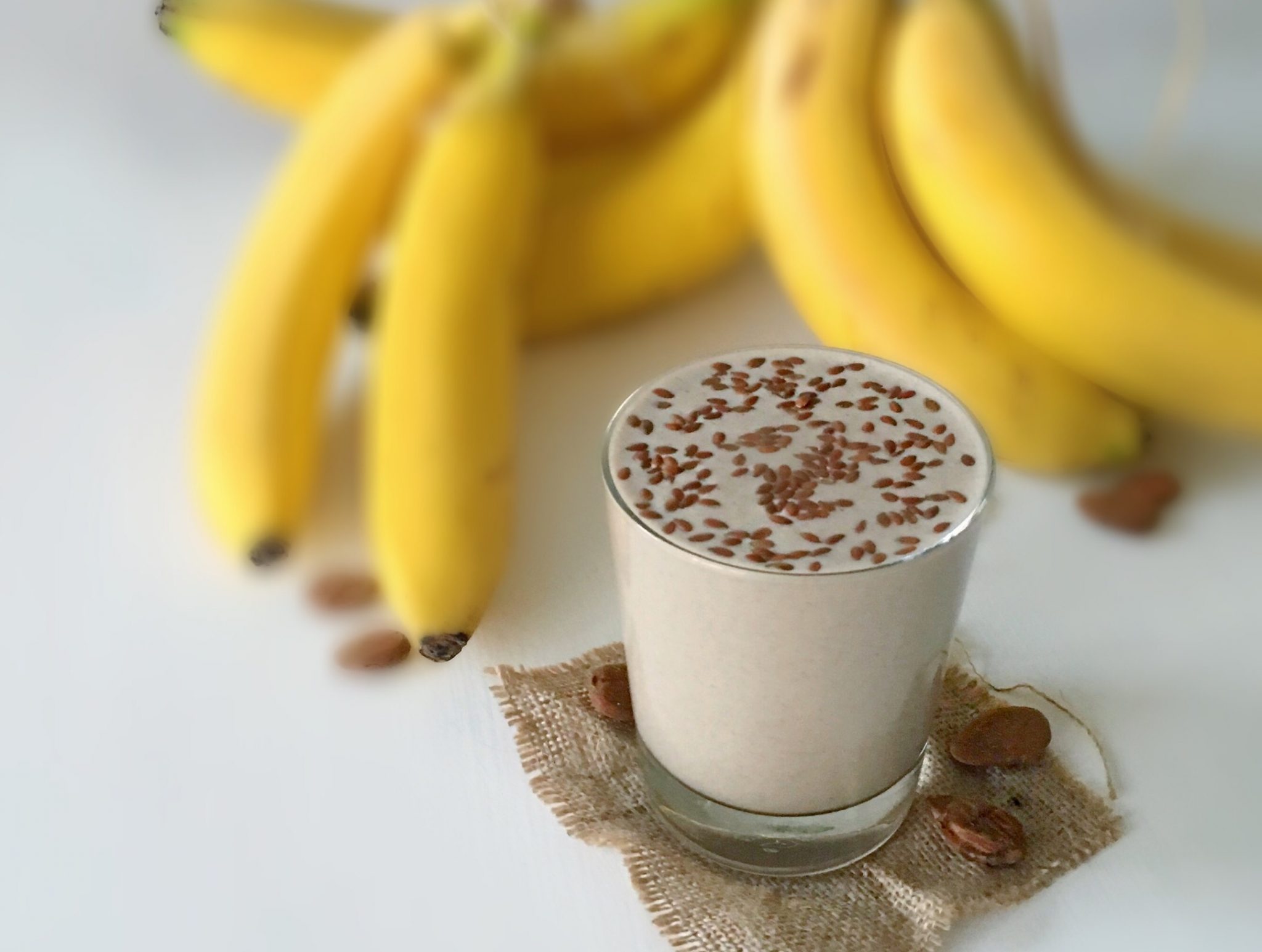 Almond Butter Banana Bomb Smoothie Recipe