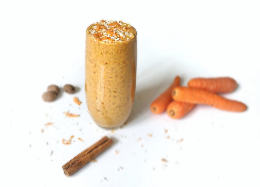 Crunchy Carrot Cake Smoothie Recipe