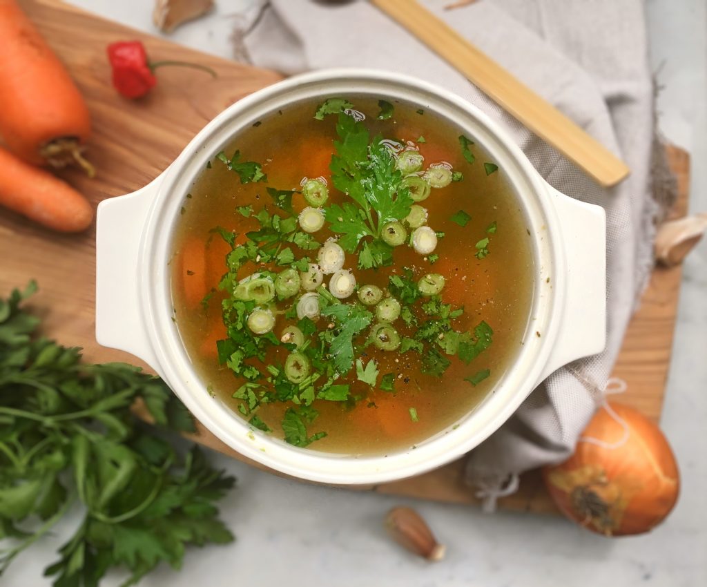 Simple Plant based Winter Veggie Soup Recipe main