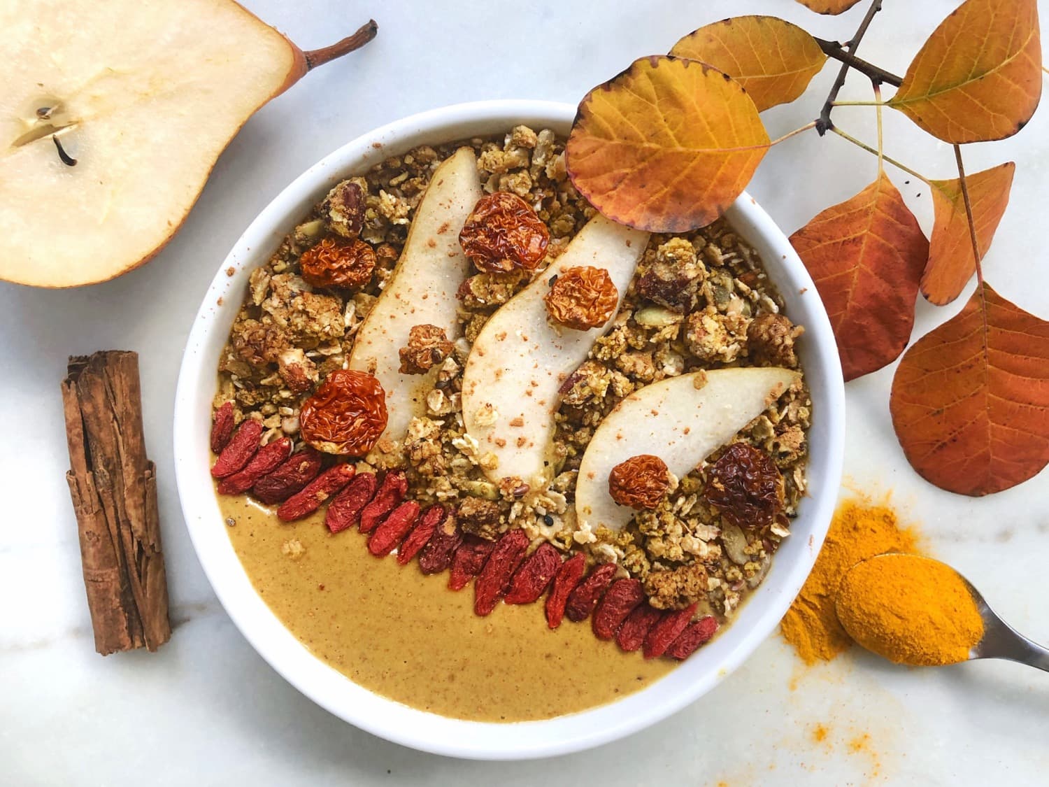 Warming Spiced Smoothie Bowl Recipe