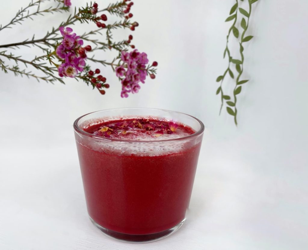 Plantbased Beetroot Coconut Latte Recipe