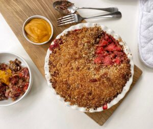 Refined Sugar Free Fruits Of The Forest Apple Crumble Recipe