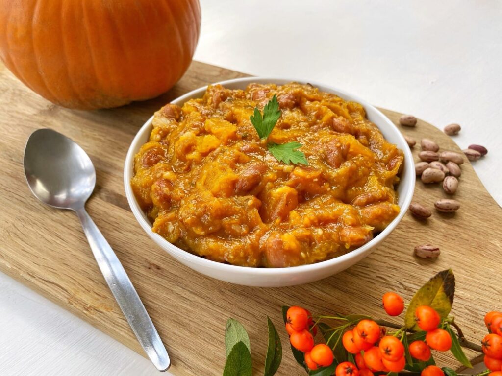 Cozy Bean and Pumpkin Soup recipe