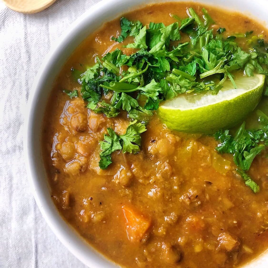 Lazy All Plant Lentil Stew Recipe