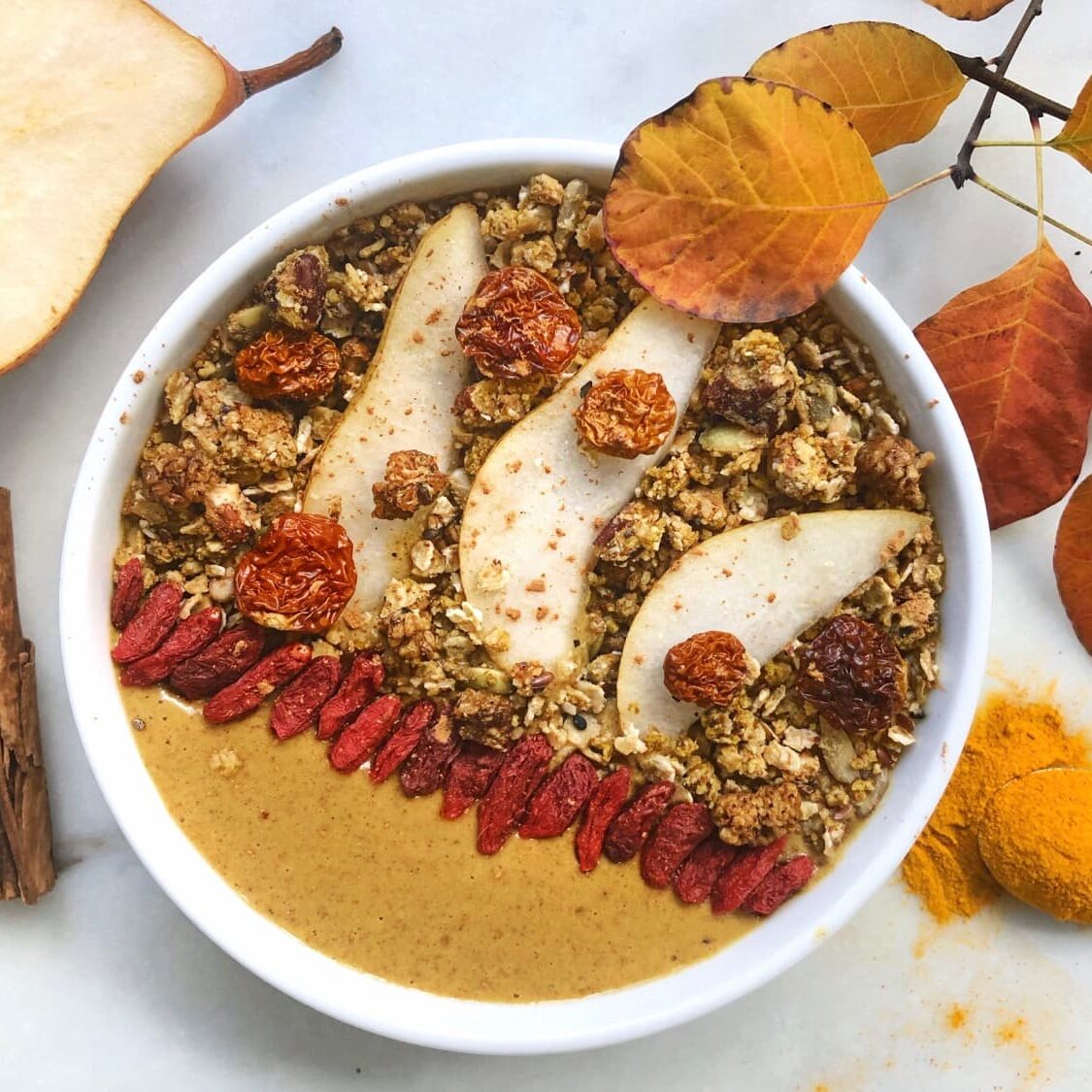 Warming Spiced Smoothie Bowl Recipe