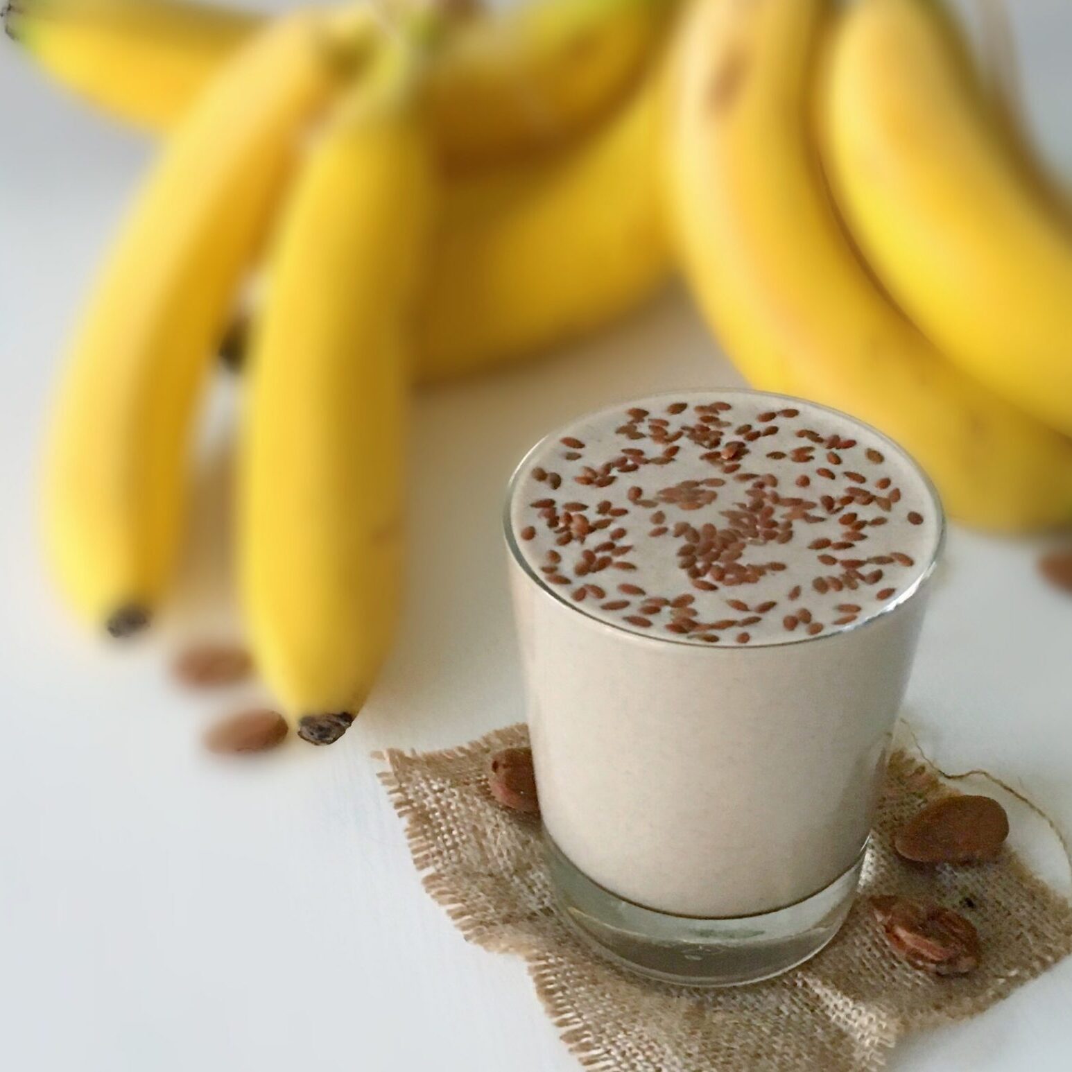 Almond butter , banana bomb smoothie
