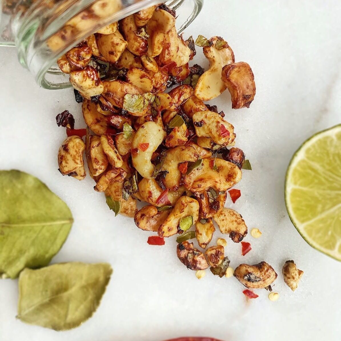 Curried Nut Mix